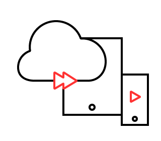Cloud DVR solution icon