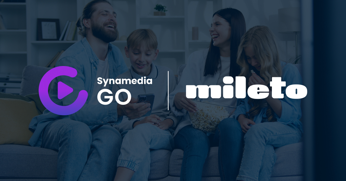 Mileto Tecnologia accelerates streaming growth with Synamedia Go